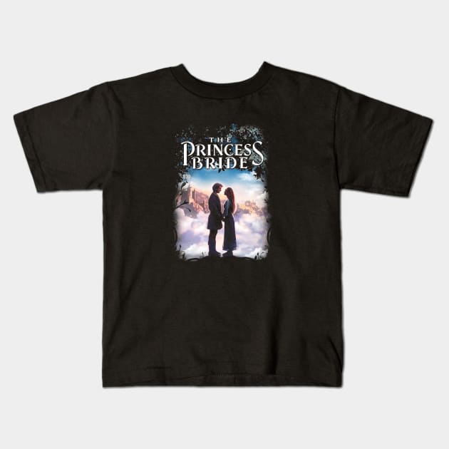 THE PRINCESS BRIDE MOVIE POSTER Kids T-Shirt by Bone Perez